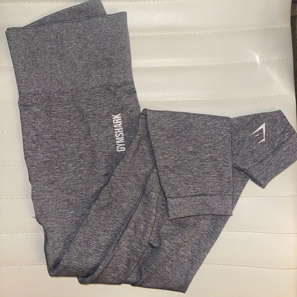 Gymshark adapt seamless leggings, grey, size S - Picture 1 of 3